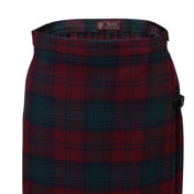 Skirt, Ladies Kilted (Apron Front), Lindsay Tartan